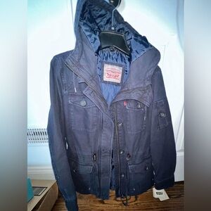 Levi’s military hooded jacket. New with tags